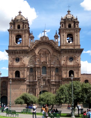 La Compania de Jesus La Compania de Jesus in Cusco, Peru