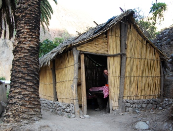 Our hut at The Oasis in Sangalle Our hut at The Oasis in Sangalle at the bottom of Colca Canyon