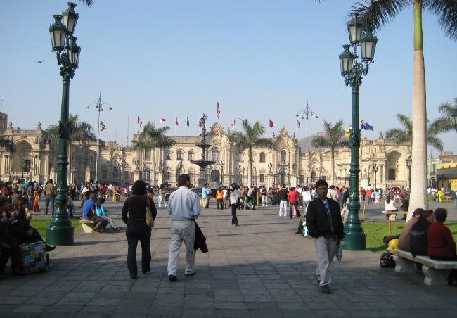 Plaza de Armas Plaza de Armas, Lima, Peru