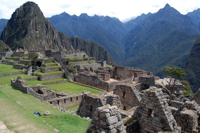 Residential Section of Machu Picchu Residential Section of Machu Picchu