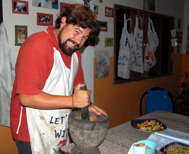 Cooking class in Thailand