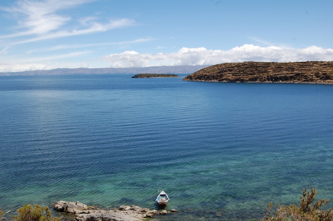 Isla del Sol on Lake Titicaca