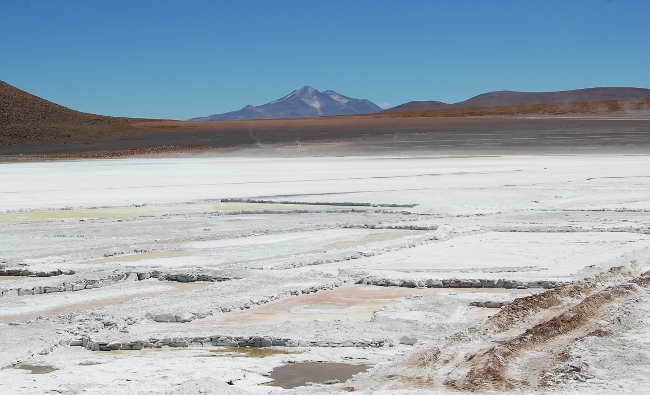 Kollpa Laguna on Salt Flats Tour in Bolivia
