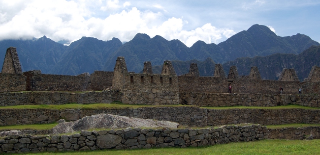 Residential Section of Machu Picchu Residential Section of Machu Picchu