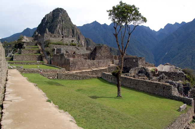 Residential Section of Machu Picchu Residential Section of Machu Picchu