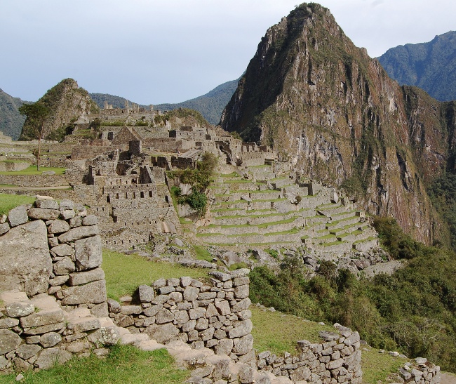 Residential Section of Machu Picchu Residential Section of Machu Picchu