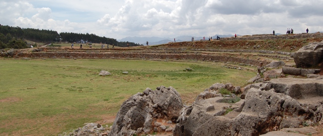 Man made lake at Sacsayhuaman for observing the stars Man made lake at ruins of Sacsayhuaman for observing the stars