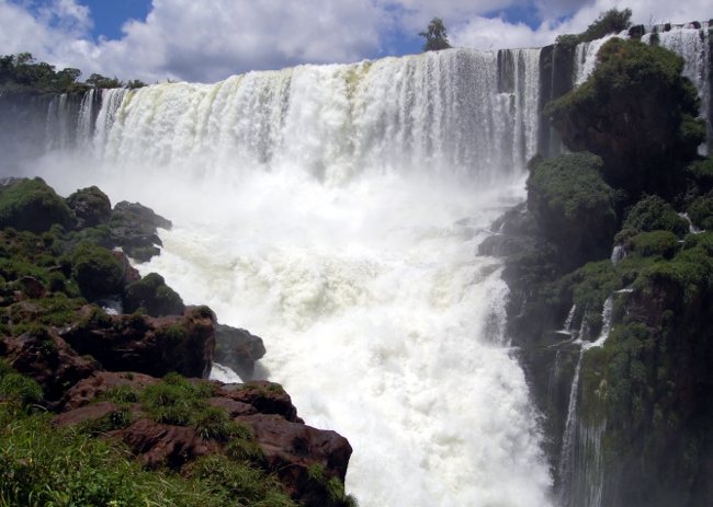 View from Isla San Martin, Iguazu Falls