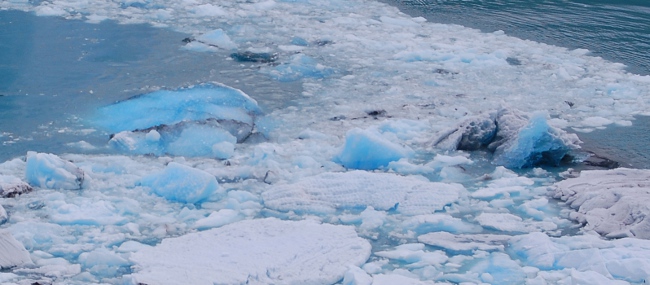 Blue Ice close up