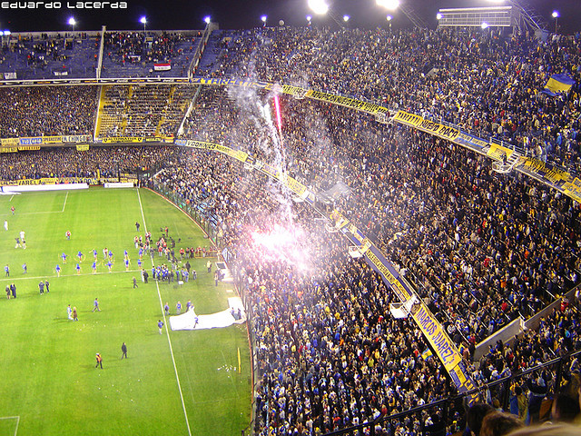 Boca Juniors game, Buenos Aires, Argentina