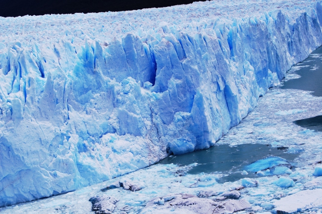 Close up of Perito Moreno Glacier, Patagonia, Argentina