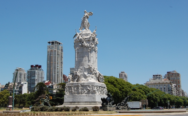 Statue en Palermo, Buenos Aires, Argentina