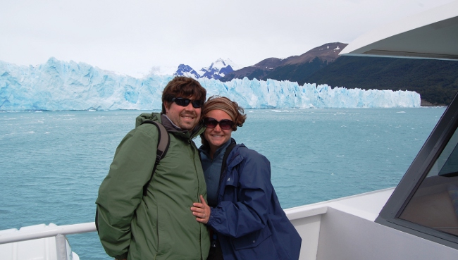 Us on the boat
