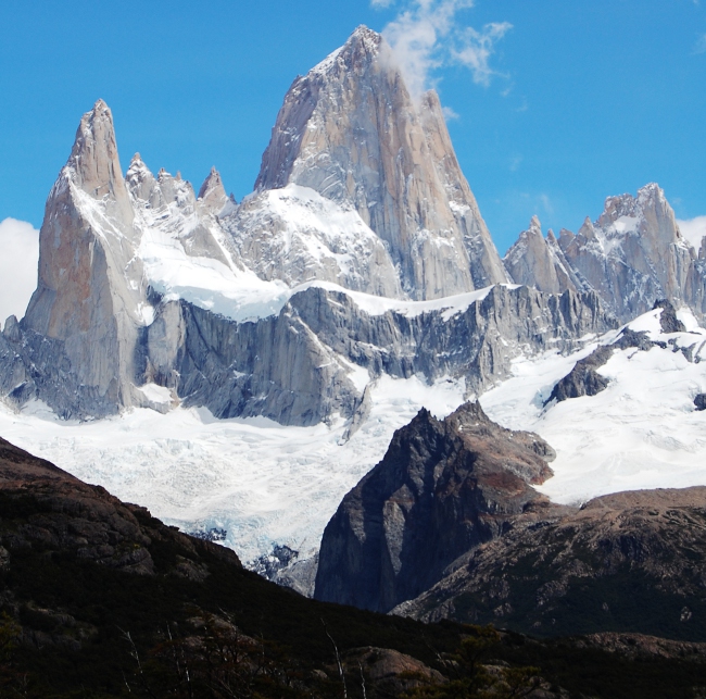 Close up of Fitz Roy