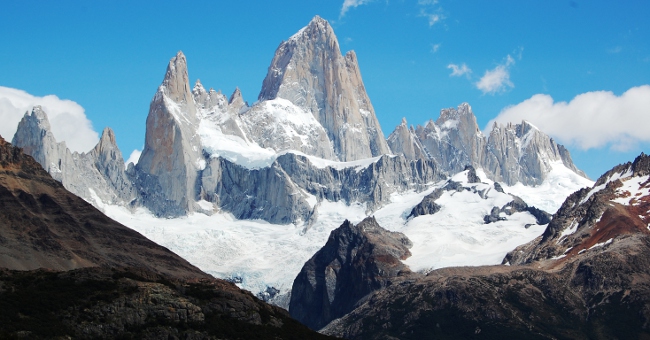 Fitz Roy and Cerro Torre, El Chalten, Patagonia, Argentina Fitz Roy and Cerro Torre, El Chalten, Patagonia, Argentina