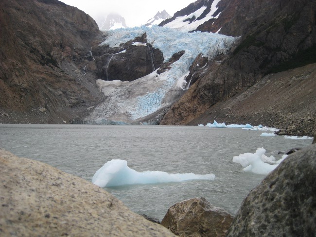 Lago and Glacier Piedras Blancas, El Chalten, Patagonia, Argentina Lago and Glacier Piedras Blancas, El Chalten, Patagonia, Argentina