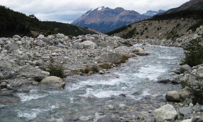 Rio Blanco, El Chalten, Patagonia, Argentina Rio Blanco, El Chalten, Patagonia, Argentina