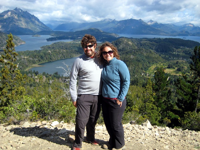 Above Bariloche, Argentina Above Bariloche, Argentina