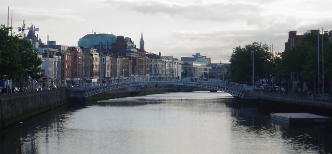 The River Liffey, Dublin, Ireland