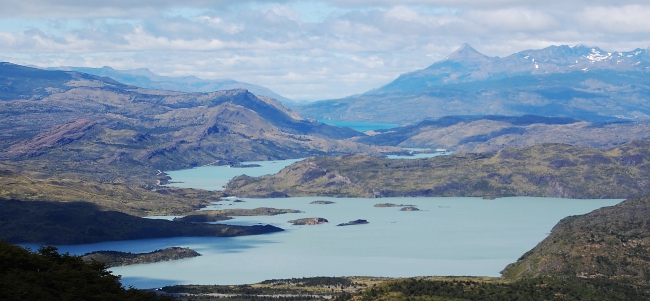 W trek in Torres del Paine National Park, Patagonia, Chile
