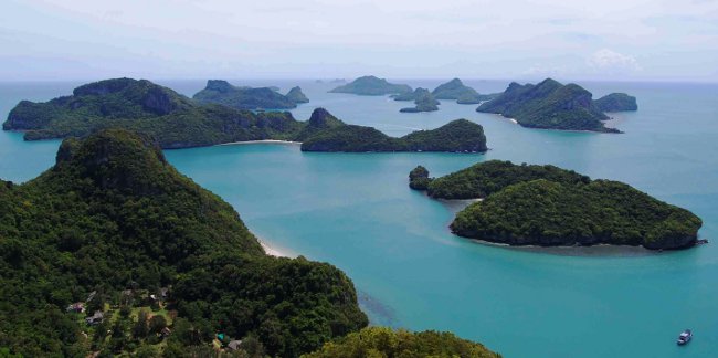 Ang Thong National Park outside Koh Samui, Thailand