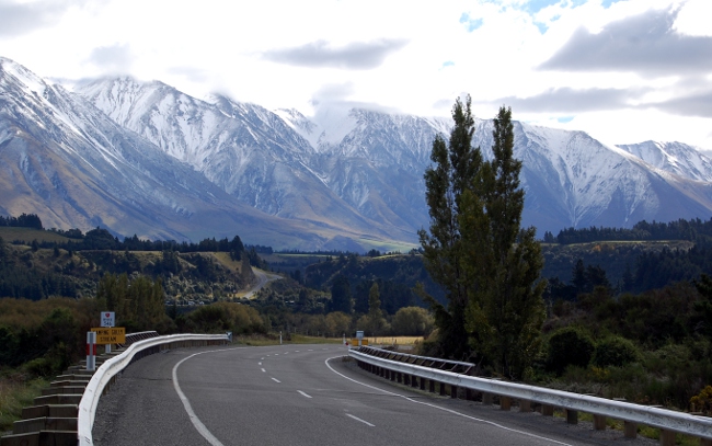 Inland Scenic Route, South Island, New Zealand Inland Scenic Route, South Island, New Zealand