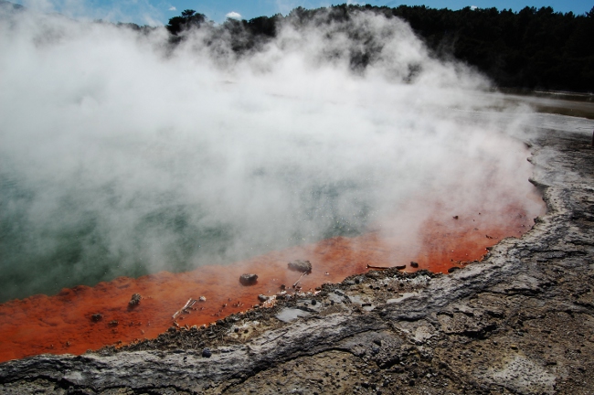 Wai-O-Tapu Thermal Wonderland outside of Rotorua, New Zealand Wai-O-Tapu Thermal Wonderland outside of Rotorua, New Zealand
