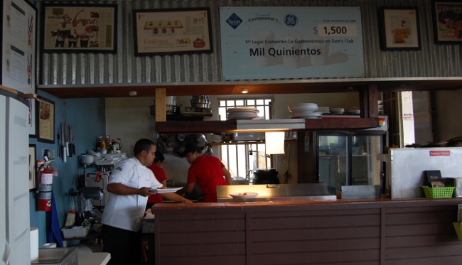 Inside of Crispy y Relleno in Pinones, Puerto Rico Inside of Crispy y Relleno in Pinones, Puerto Rico