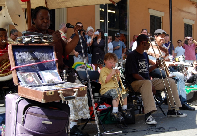 Street Band in New Orleans Street Band in New Orleans