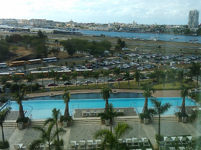 View from the Sheraton Hotel in San Juan, Puerto Rico