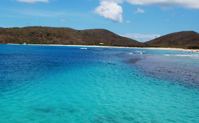 View from the catamaran at Culebra Island, Puerto Rico (2) View from the catamaran at Culebra Island, Puerto Rico (2)