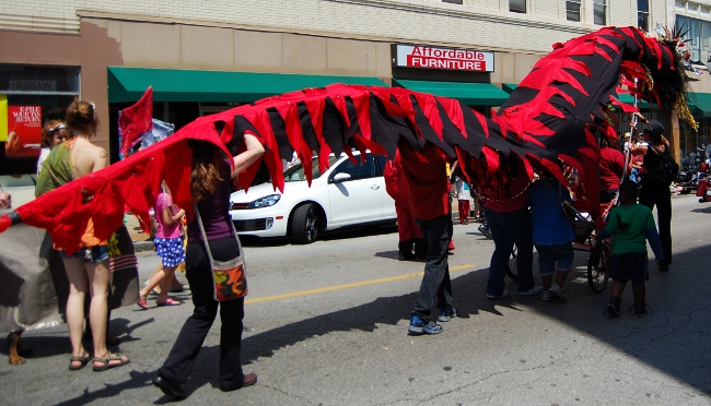 Chinese New Year or Cinco de Mayo? Cherokee Street Festival, St. Louis, Missouri Chinese New Year or Cinco de Mayo? Cherokee Street Festival, St. Louis, Missouri