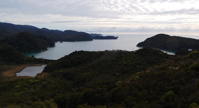 Hiking through Abel Tasman National Park Hiking through Abel Tasman National Park