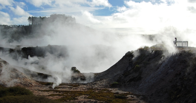 Thermal park outside of Rotorua, New Zealand Thermal park outside of Rotorua, New Zealand